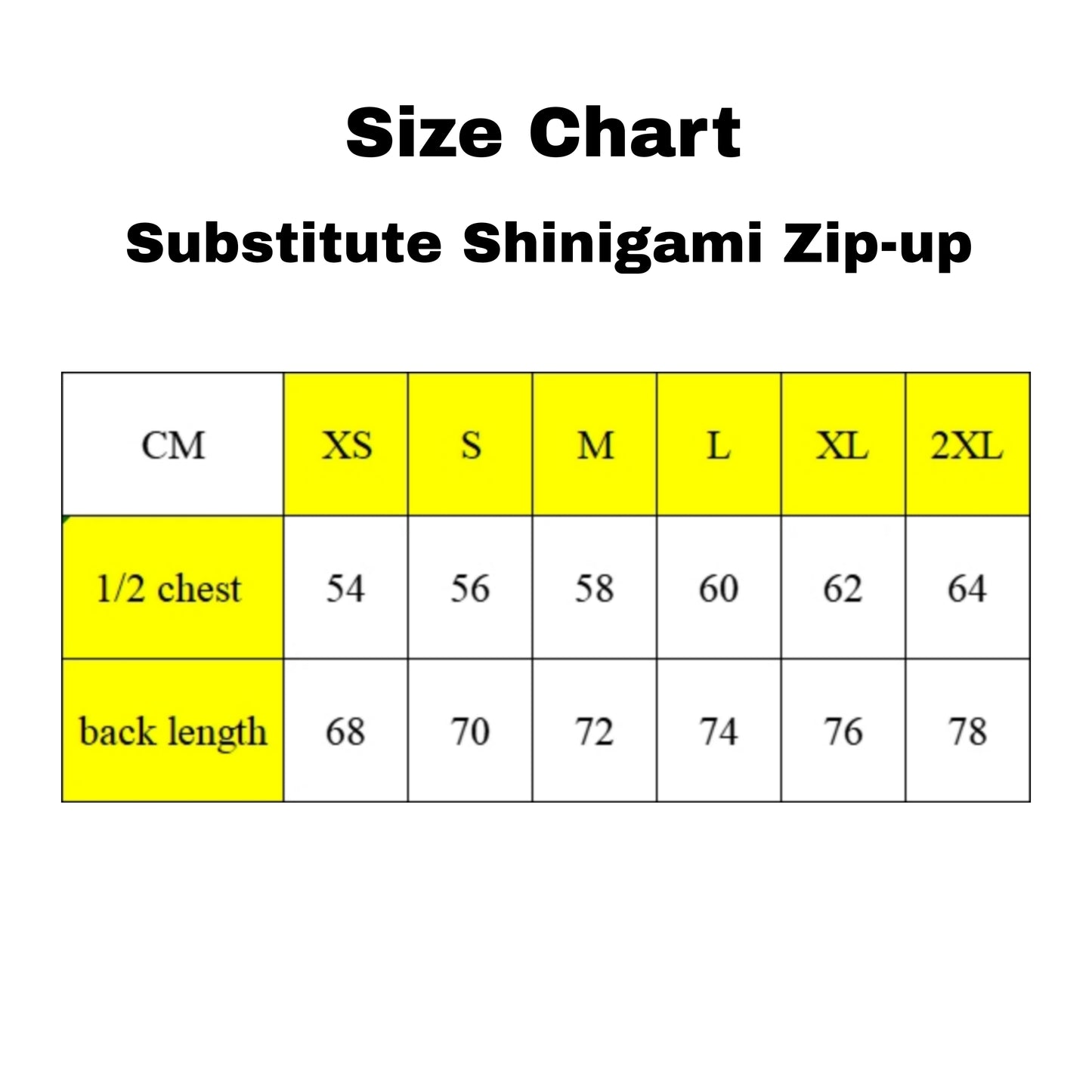 Substitute Shinigami Zip-up